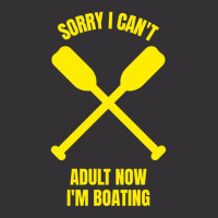 Sorry I Can't Adult Now I'm Boating Vintage Short | Artistshot