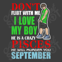 Don’t Flirt With Me I Love My Boy He Is A Crazy Men's Polo Shirt | Artistshot