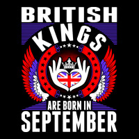 British Kings Are Born In September Men's Long Sleeve Pajama Set | Artistshot