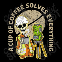 Surveyor And Coffee V-neck Tee | Artistshot