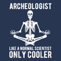 Archeology Skeleton Yoga For Women Men Archeologist T Shirt Ladies Denim Jacket | Artistshot