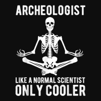 Archeology Skeleton Yoga For Women Men Archeologist T Shirt Crop Top | Artistshot