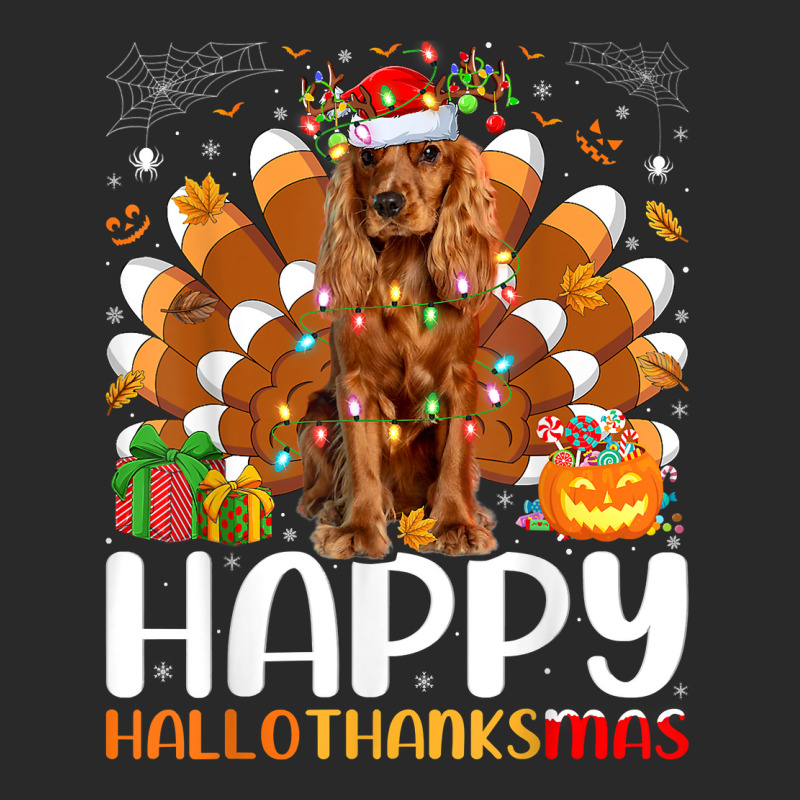 Cocker Spaniel Dog Halloween Christmas Happy Hallothanksmas T Shirt Toddler T-shirt by haylesfshiltsxd1 | Artistshot