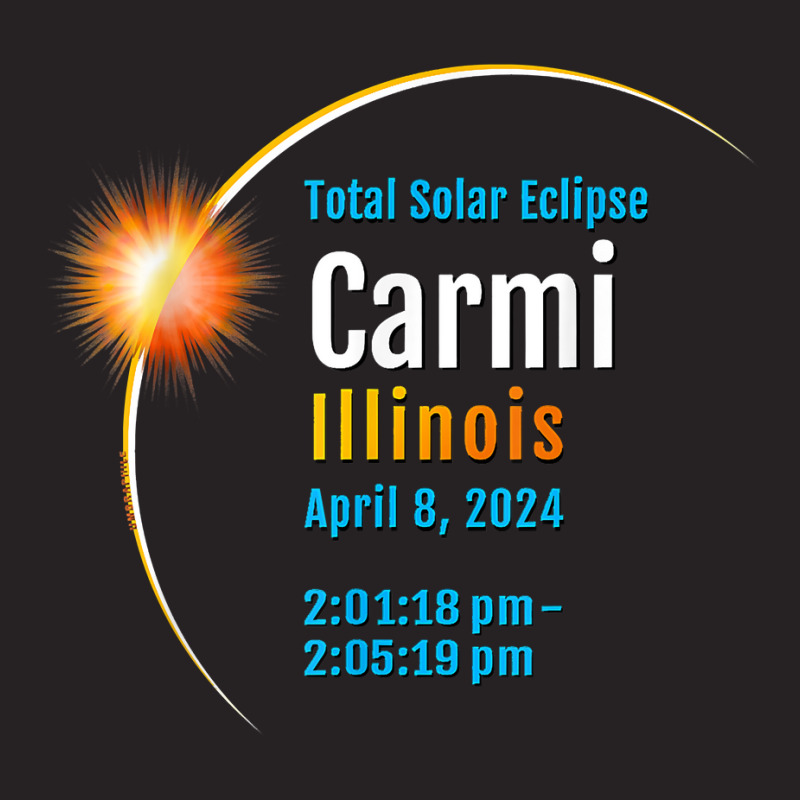 Carmi Illinois Il Total Solar Eclipse 2024  1  T Shirt Vintage Cap by kewisharemeliadq | Artistshot