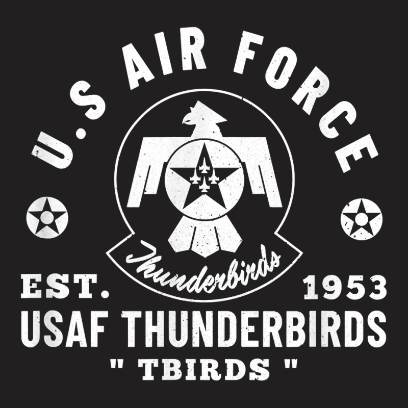 Usaf Thunderbirds Us Air Force Tbirds Veterans Vintage T Shirt T-shirt | Artistshot