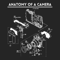 Photographer T  Shirt Anatomy Of A Camera Photographer Photography Tee Unisex Hoodie | Artistshot