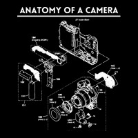 Photographer T  Shirt Anatomy Of A Camera Photographer Photography Tee Men's 3/4 Sleeve Pajama Set | Artistshot