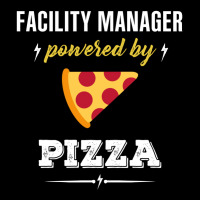 Facility Manager Powered By Pizza Funny Gift Pocket T-shirt | Artistshot