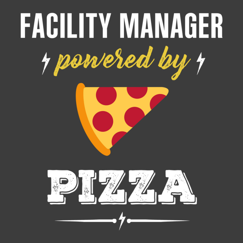 Facility Manager Powered By Pizza Funny Gift Men's Polo Shirt by jerinikolasa | Artistshot