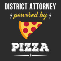 District Attorney Powered By Pizza Funny Gift Exclusive T-shirt | Artistshot