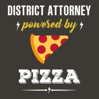 District Attorney Powered By Pizza Funny Gift Bucket Hat | Artistshot