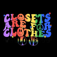 Closets Are For Clothes Gay Pride National Coming Out Day T Shirt Cropped Sweater | Artistshot