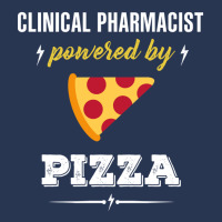 Clinical Pharmacist Powered By Pizza Funny Gift Men Denim Jacket | Artistshot