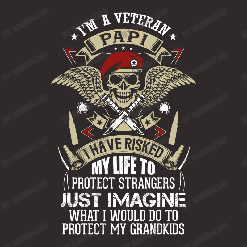 I'm A Veteran Papi T Shirt Racerback Tank by SabriAcar | Artistshot