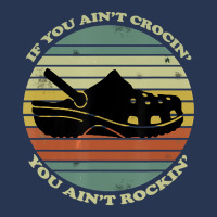 If You Aint Crocin You Aint Rockin Funny Men Denim Jacket | Artistshot
