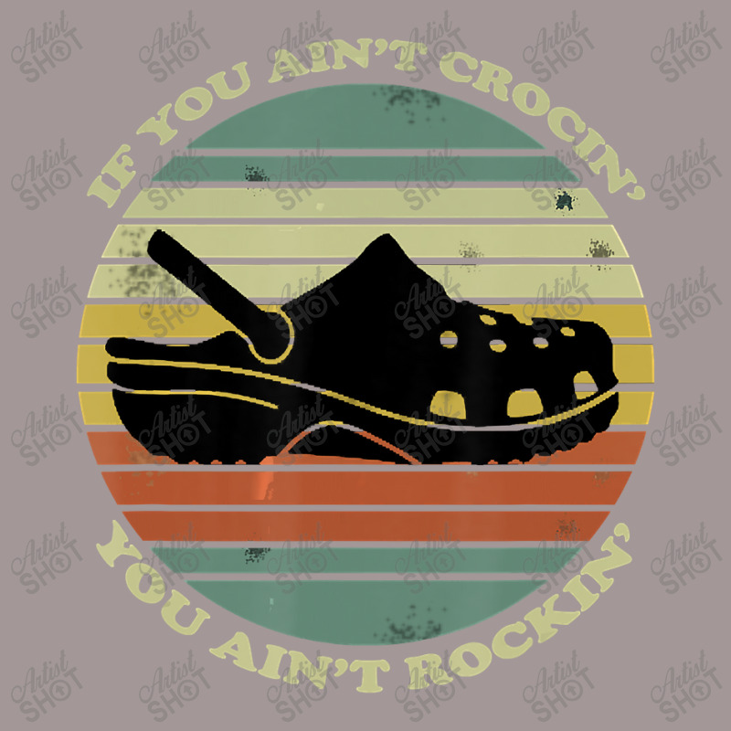 If You Aint Crocin You Aint Rockin Funny Vintage Short | Artistshot