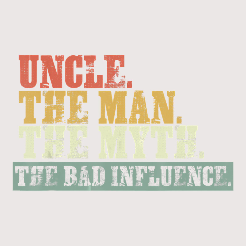 Vintage Fun Uncle Man Myth Bad Influence Funny Pocket T-shirt | Artistshot
