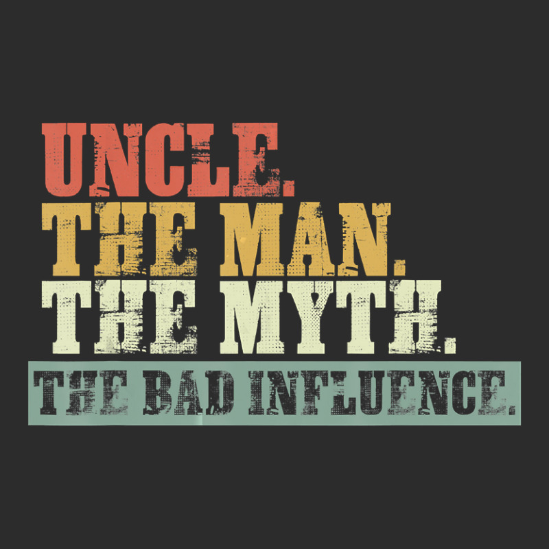 Vintage Fun Uncle Man Myth Bad Influence Funny Exclusive T-shirt | Artistshot