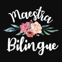 Maestra Bilingue Spanish Teachers Language Students T Shirt Crop Top | Artistshot