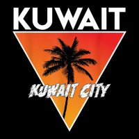 Kuwait With Sunny Colors T Shirt Cropped Hoodie | Artistshot