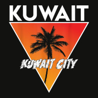 Kuwait With Sunny Colors T Shirt Scorecard Crop Tee | Artistshot