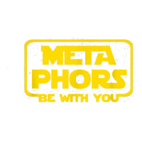 Metaphors Be With You Funny English Teacher Space T Shirt V-neck Tee | Artistshot