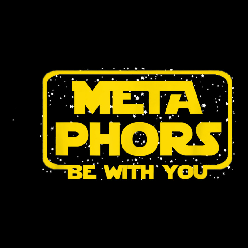 Metaphors Be With You Funny English Teacher Space T Shirt Fleece Short by maionexzweddel1i | Artistshot