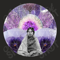 Mother Sacred Geometry Circle   Divine Feminine Ladies Fitted T-shirt | Artistshot