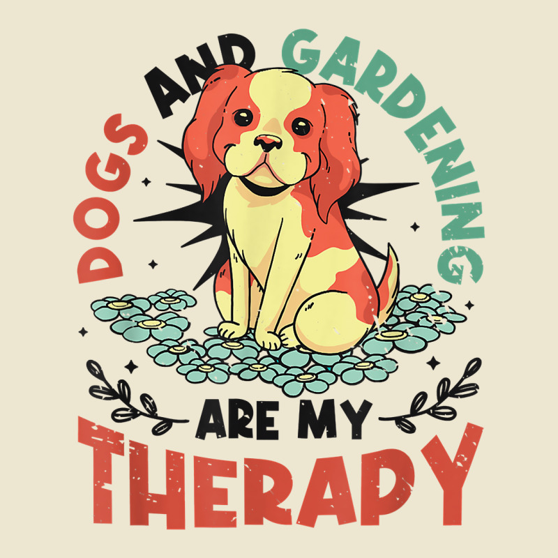 Dogs & Gardening Are My Therapy Gardener T Shirt Cropped Hoodie by kewisharemeliadq | Artistshot