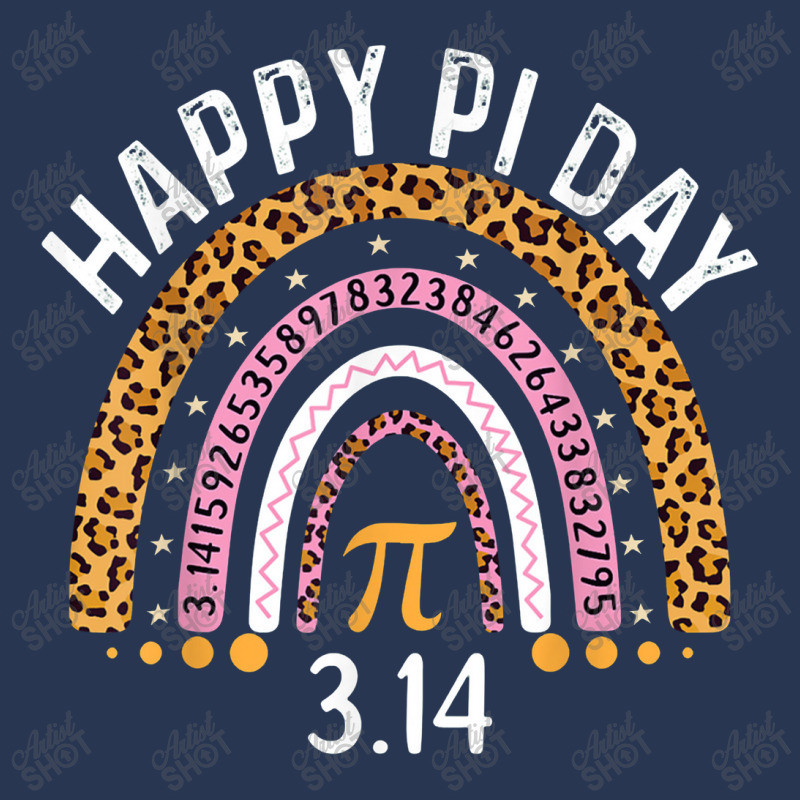 Happy Pi Day For Math Teachers Rainbow Math Teacher Woman's Men Denim Jacket | Artistshot