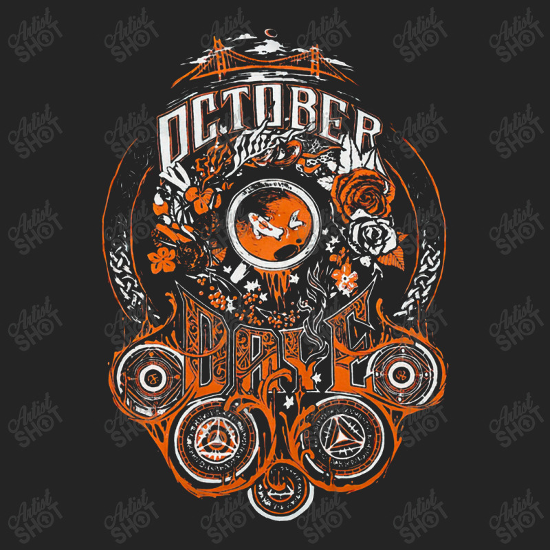 October Daye, October Daye Art, October Daye Painting 3/4 Sleeve Shirt | Artistshot