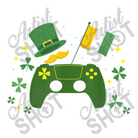 Irish Video Game Controller St Patricks Day Gamer Boys Girls Men's T-shirt Pajama Set | Artistshot