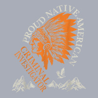 Proud Native American   Criminal Investigator Job T Shirt Tank Dress | Artistshot