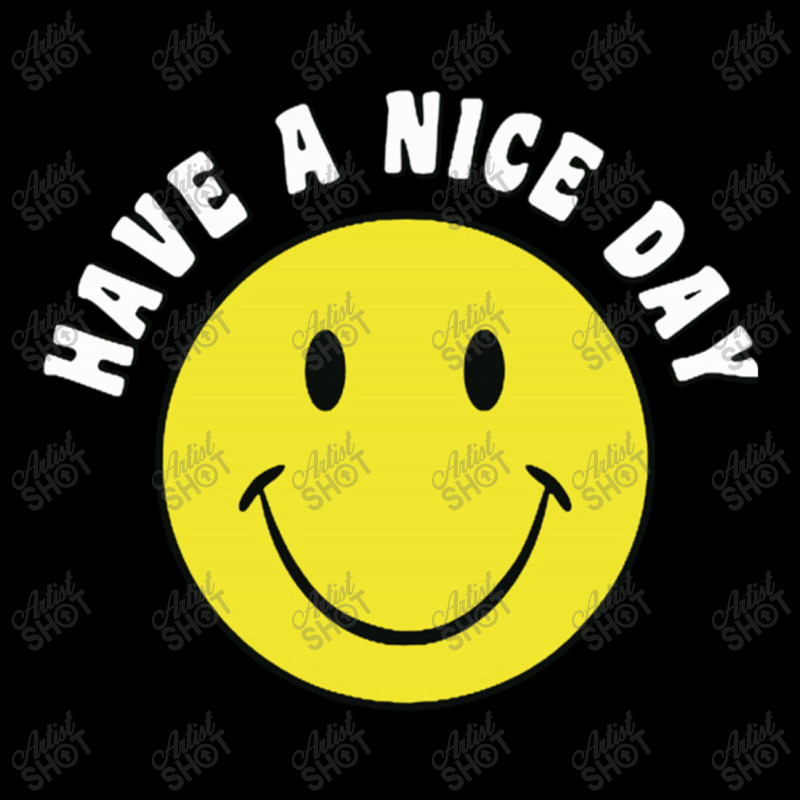 Retro Have A Nice Day Smile Happy Face Zipper Hoodie | Artistshot