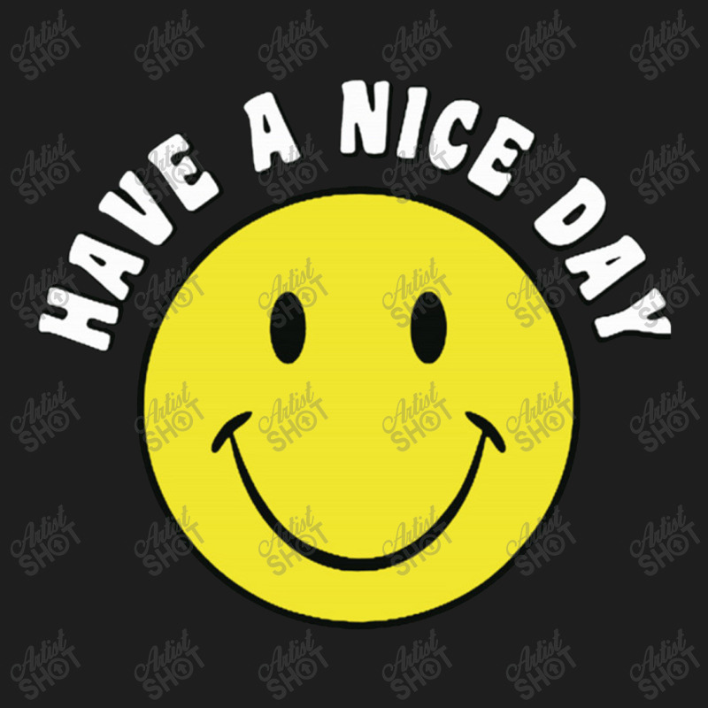 Retro Have A Nice Day Smile Happy Face Classic T-shirt | Artistshot