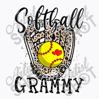 Softball Grammy Leopard Game Day Softball Lover Mothers Day T-shirt | Artistshot