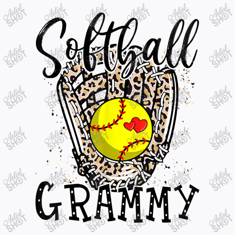 Softball Grammy Leopard Game Day Softball Lover Mothers Day T-shirt | Artistshot