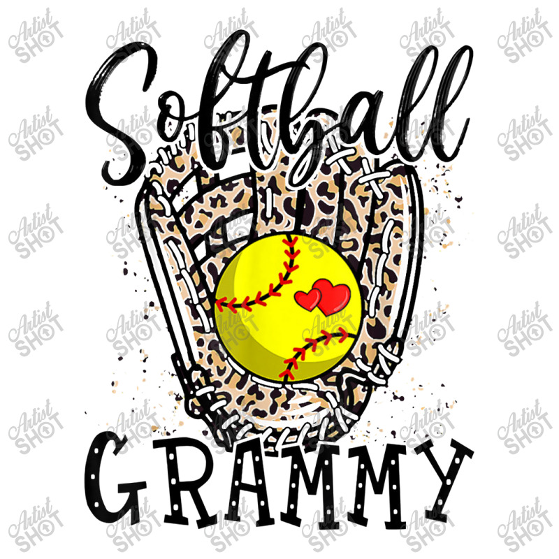 Softball Grammy Leopard Game Day Softball Lover Mothers Day Crewneck Sweatshirt | Artistshot