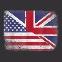 British American Flag Great Britain T Shirt Vintage Short | Artistshot