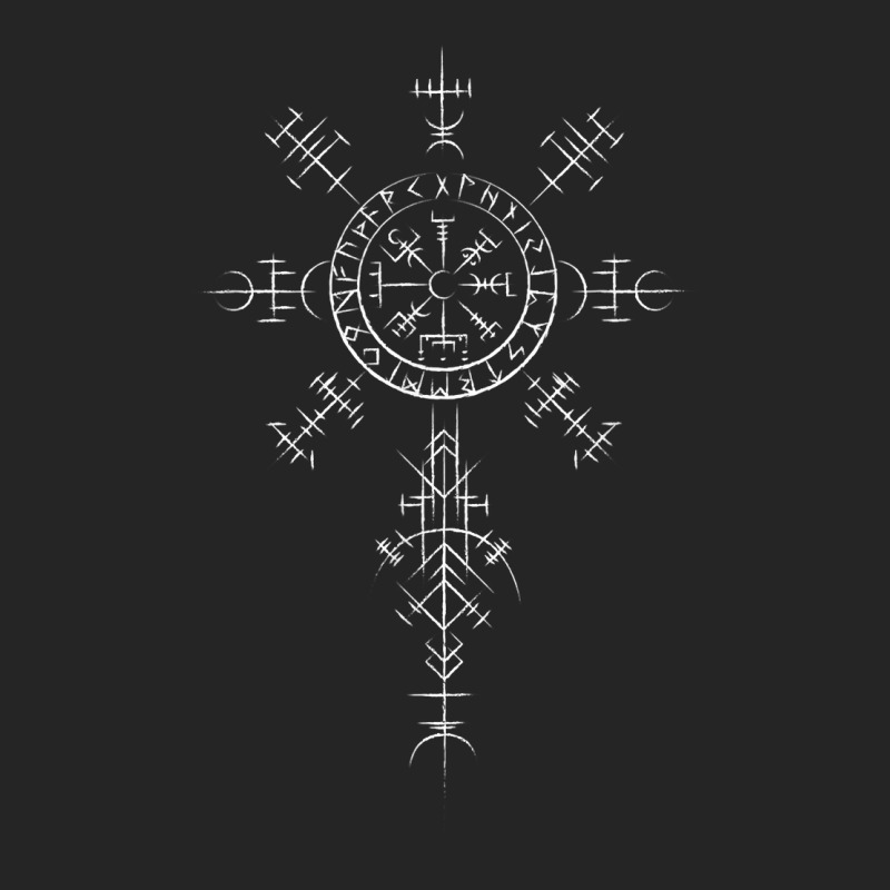 Classic Viking Symbols Compass Vegvisir Nordic Rune Celtic T Shirt Unisex Hoodie by h.avenaver | Artistshot