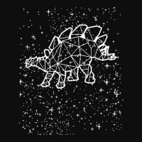 Stegosaurus T  Shirt Stegosaurus Dinosaur Zodiac Symbol Astrological S Crop Top | Artistshot