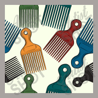 Afro Combs Seamless Patterns Racerback Tank | Artistshot