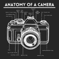 Photography T  Shirt Anatomy Of A Camera Photographer Photography T  S Ladies Fitted T-shirt | Artistshot