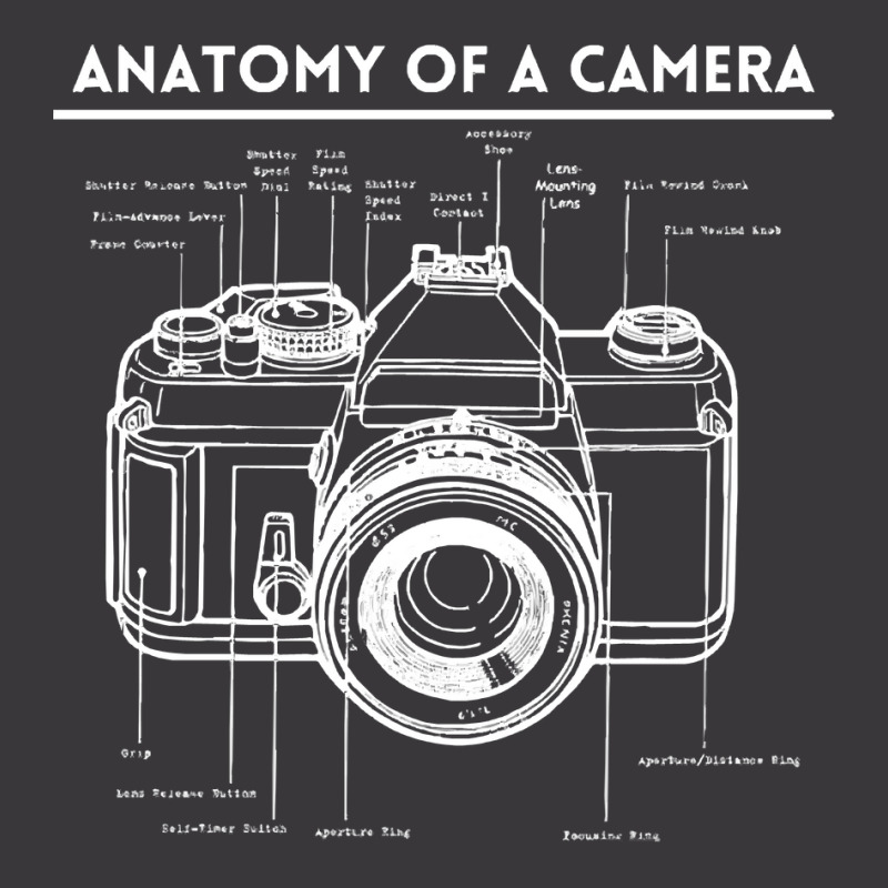 Photography T  Shirt Anatomy Of A Camera Photographer Photography T  S Ladies Curvy T-Shirt by lizardgasp | Artistshot