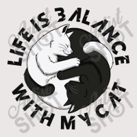 Cat Life Is Perfect Life Is Balance With My Cat Pocket T-shirt | Artistshot