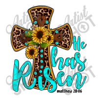 He Has Risen Crop Top | Artistshot