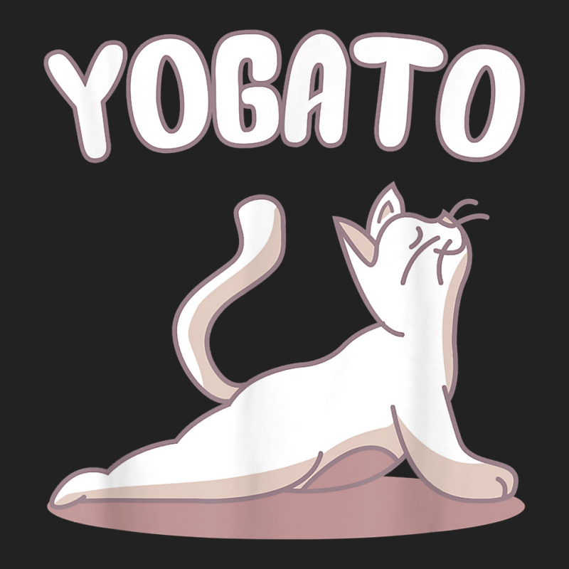 Funny Yoga Cat In Spanish Gato Yogato Doing Cobra Yoga Pose T Shirt 