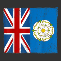 Yorkshire Roots & British Grown Idea With Rose Of York Flag T Shirt Baby Bodysuit | Artistshot