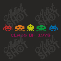 Funny Retro Space Invaders 'class Of 1978' Ladies Fitted T-shirt | Artistshot