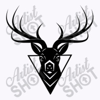 Deer Head Vector Tank Top | Artistshot